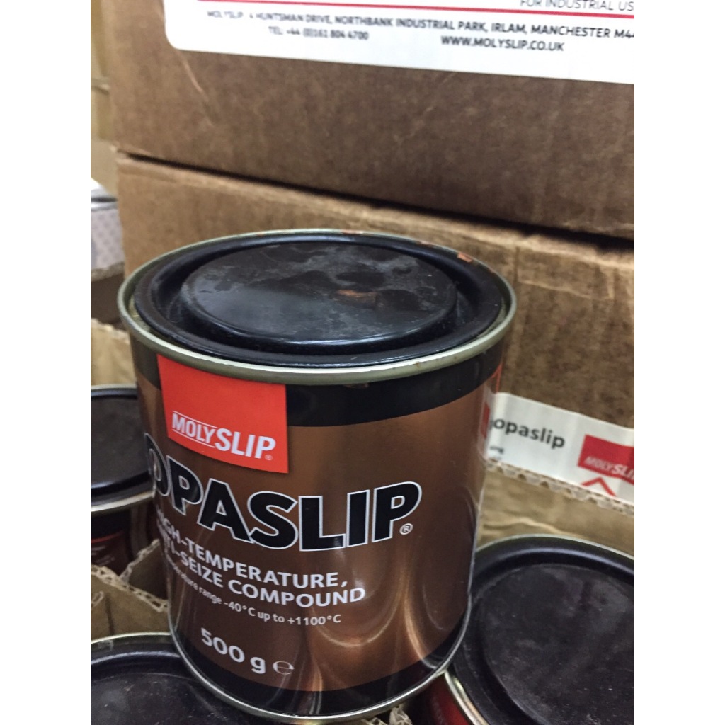 B [ สินค้าประมูล ส่งของวันพฤหัส ] MOLYSLIP COPASLIP High-temperature Anti-seize compound 500g.