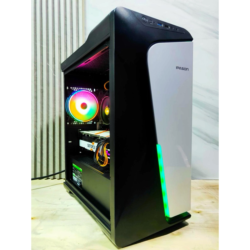 คอมประกอบ คอมชุด คอมเซ็ท คอมพร้อมใช้ i5 12400 i3 12100 RAM 16 SSD 500