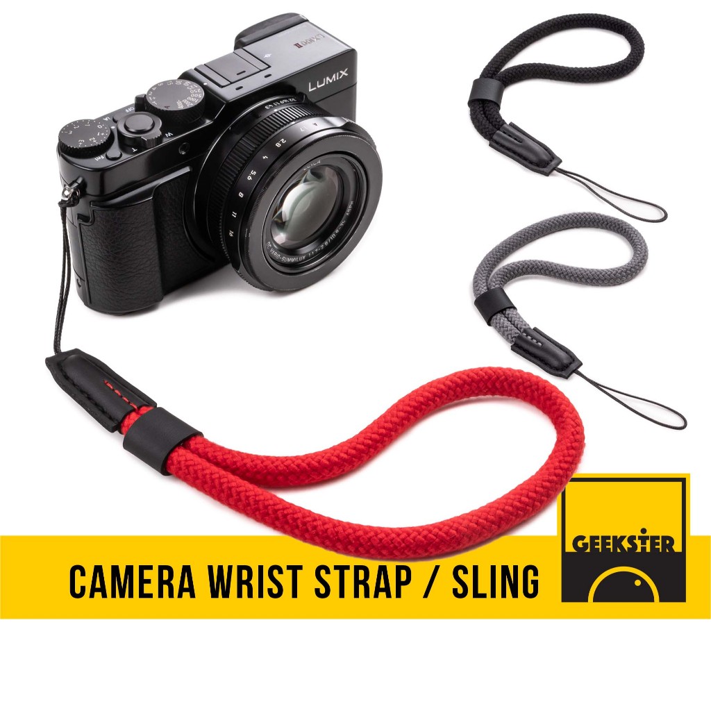 สายคล้องมือ กล้องคอมแพค เชือกปีนเขา ปลายสลิง ( compact camera wrist hand strap / สาย คล้อง กล้อง / สายกล้อง / สายคล้อง )