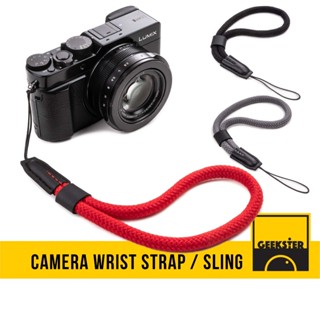 สายคล้องมือ กล้องคอมแพค เชือกปีนเขา ปลายสลิง ( compact camer…