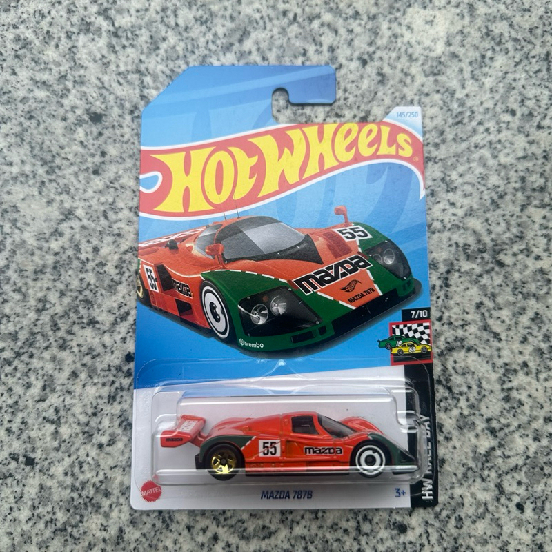 รถเหล็ก Hotwheels Mazda 787B