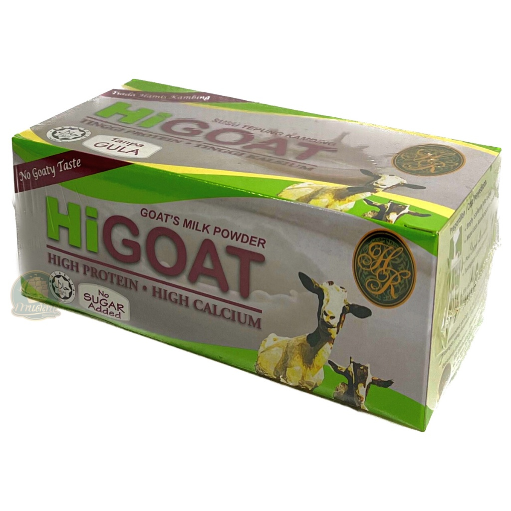HiGOAT นมแพะ​ ไม่มีน้ำตาล​ บรรจุ 15​ ซอง​ /1กล่อง