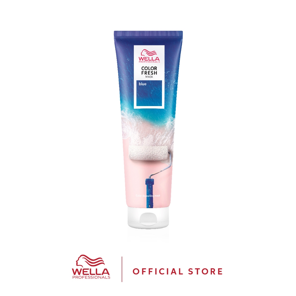 Wella Professionals คัลเลอร์เฟรช มาสก์ บลู 150 มล. Color Fresh Mask BLUE 150ml.