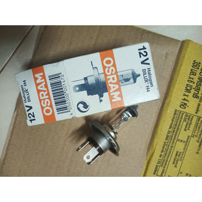 หลอดไฟหน้า Yamaha Tzm (OSRAM Made in Germany)รหัสอะไหล่เดิม 4AP-H4314-VO