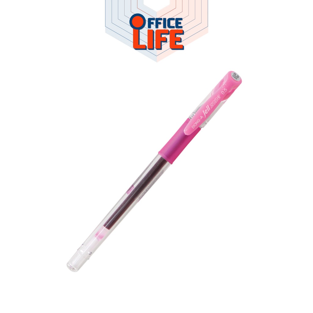 ปากกาเจลหัวเข็ม หมึกเจล ปากกา DONG-A Jell Zone ขนาด 0.5 มม. ( 1 ด้าม ) - รูปที่ 3
