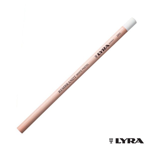 ดินสอสเก็ตช์ภาพสีขาวเนื้อด้าน LYRA Rembrandt White Pastel (Dry)