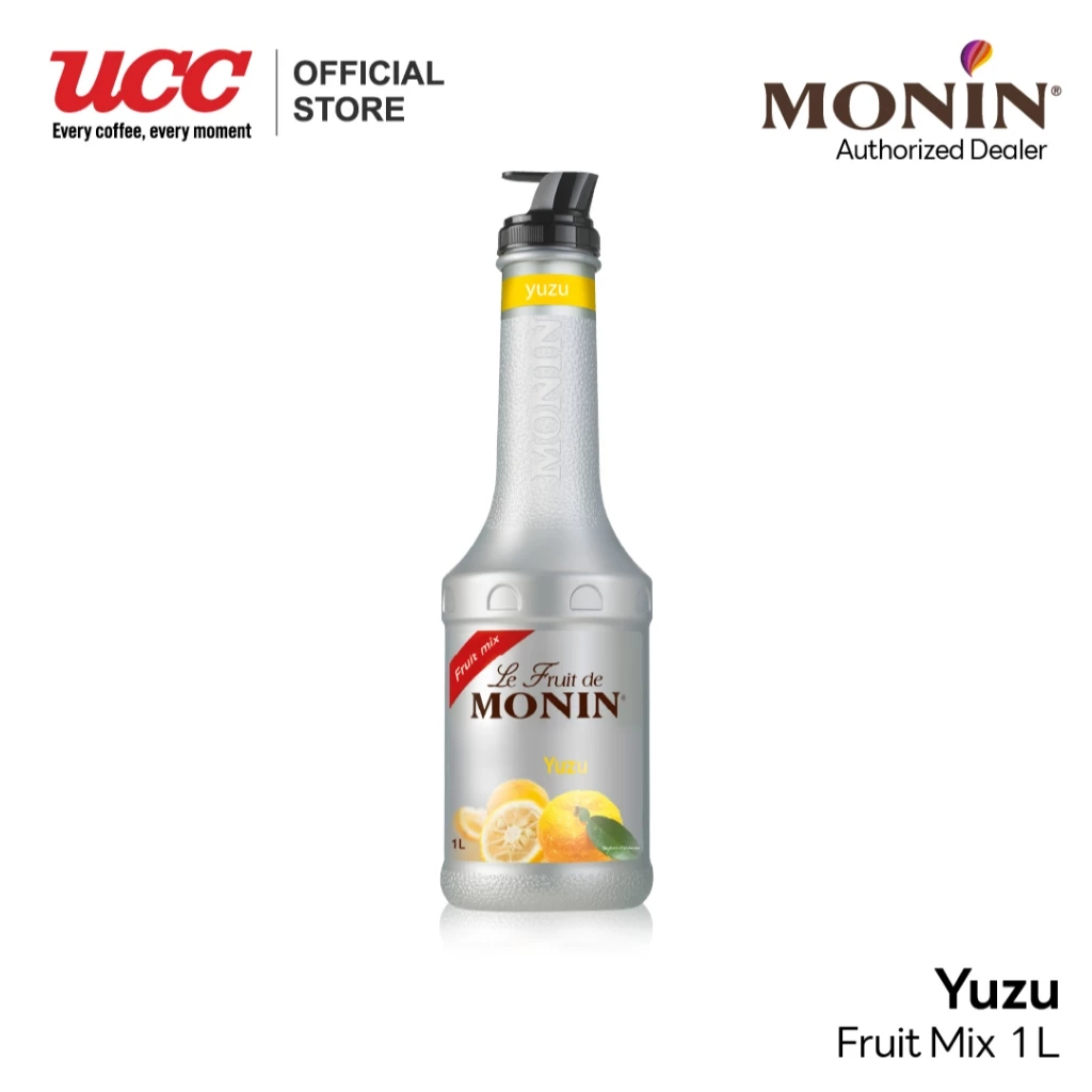MONIN Yuzu Fruit Mix ยูซุฟรุ๊ตมิกซ์ 1L.