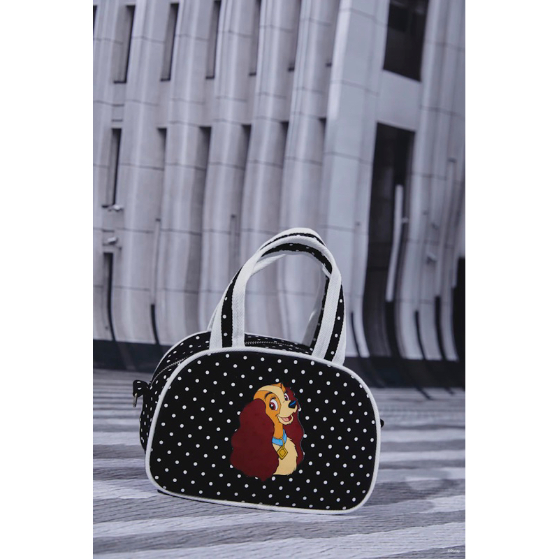 🌟(พร้อมส่ง) GENTLEWOMAN DEAR LADY HAND BAG🐶🤍🖤Lady and the tramp 💖