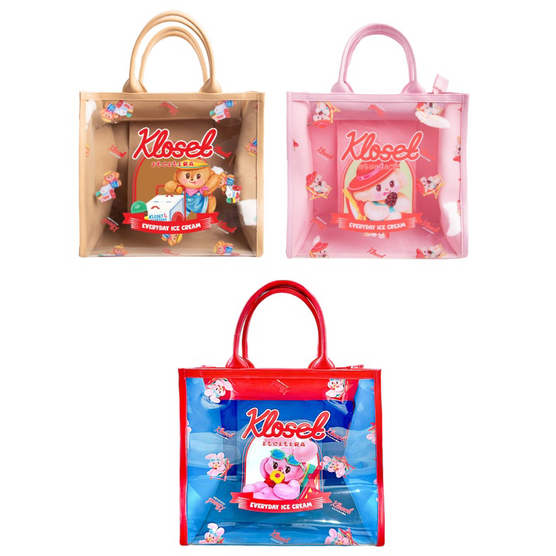 Kloset Etc. กระเป๋า มีโค้ดลด10-30% รุ่น Shopping bag Collection Ohayo Ice Tsu