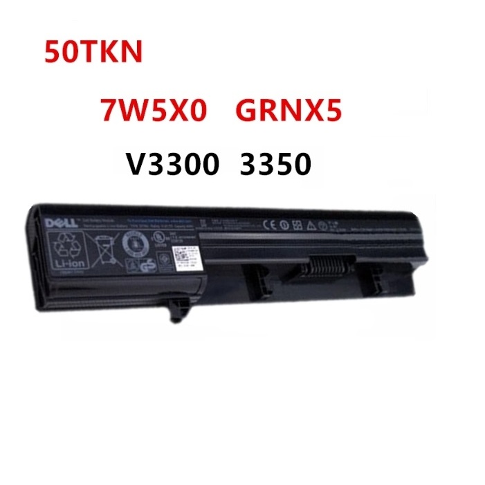 Dell battery notebook Vostro 3300 80wh 6-cell laptop battery-grnx5.