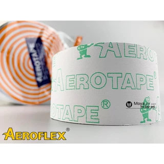 AEROTAPE ตัดแบ่งขาย ยาว1 ,2 เมตร และม้วนเต็ม 9 เมตร กว้าง 50 mm หนา 3mm เทปยางดำ ฉนวนแผ่น มีกาวในตัว เทปฉนวน แอร์โร่เทป