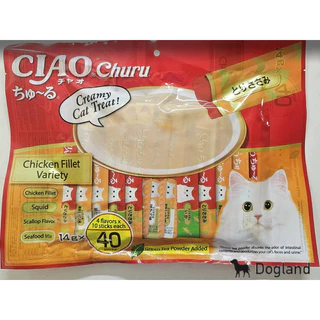 Ciao ขนมแมวเลีย Variety14gX40ซอง