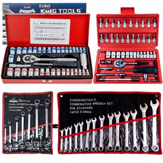 EURO KING TOOLS ชุดบล็อก 40 ชิ้น+ประแจ KING TOOLS +แหวน KING…