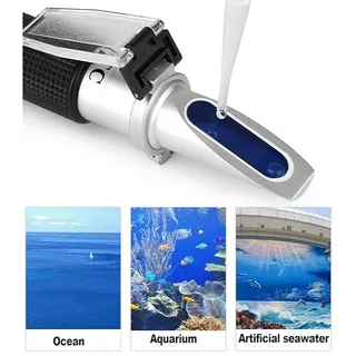 เครื่องวัดความเค็ม Salinity Refractometer 0-100%