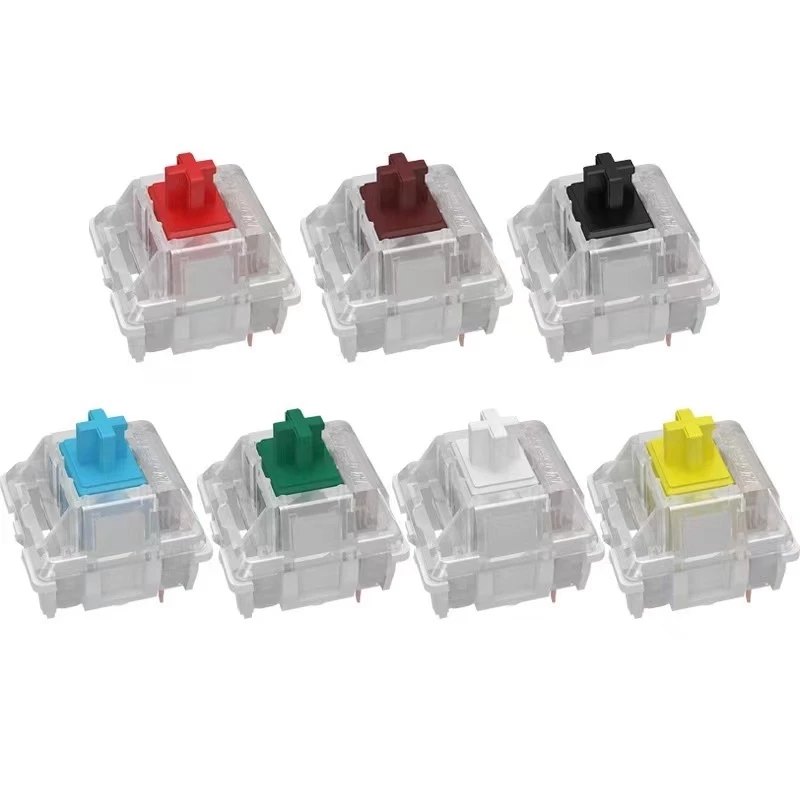 Switch Blue Switch,Red Switch kang whiteปุ่มสวิตช์ Mechanical Keyboard (SwitchแบบCherry Mx)3ขา 5 ขา thumbnail 6
