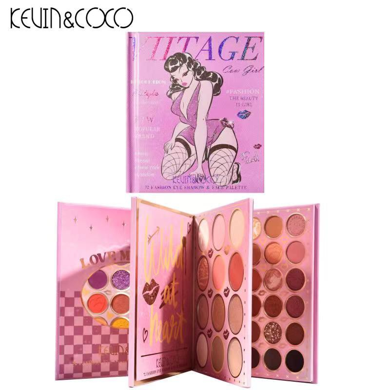 ร้านค้าส่งเร็วมาก KEVINCOCO 72 อายแชโดว์สีไลแลคสาวฮอตระเบิด KC223335