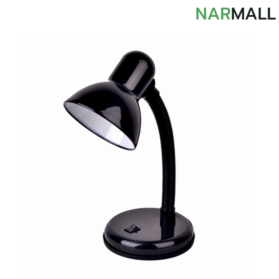 โคมไฟอ่านหนังสือ โคมไฟตั้งโต๊ะ ทรงคลาสสิค หมุนรอบได้360องศา ขั้วไฟE27 Table Reading Lamp Narmall_