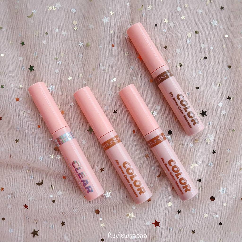 มาสคาร่าคิ้ว MEILINDA มาสคาร่าเซตขนคิ้ว เรียงสวย ฟู เด้ง ไม่เหนอะหนะ ไม่เป็นก้อน