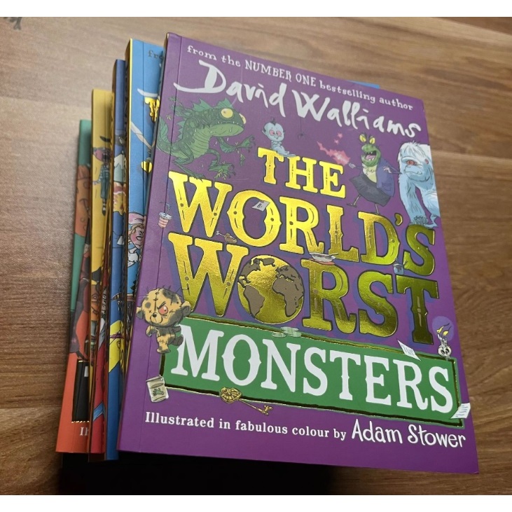 (ขายแยกเล่ม) The World’s Worst Children, Teacher, Pets, Parents, Monsters หนังสือภาษาอังกฤษ เด็กแสบ – David Williams ราคา ถูกที่สุด ดีลบีเคเค แกลเลอรีภาพที่ 2