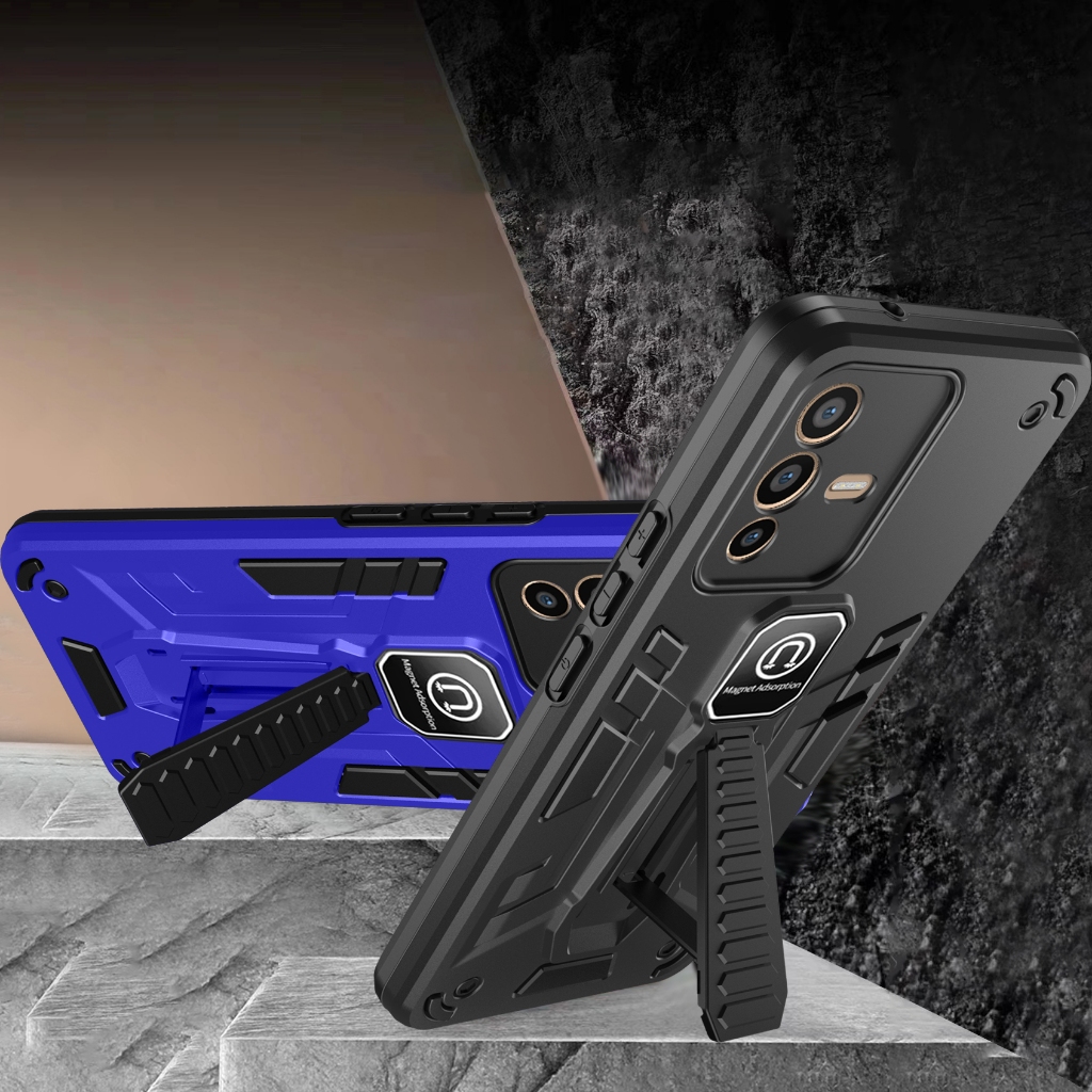 Case Vivo V30Pro  เคสตั้งได้ กันกระแทกมีขาตั้ง  V30Pro [ สินค้าพร้อมส่ง ]