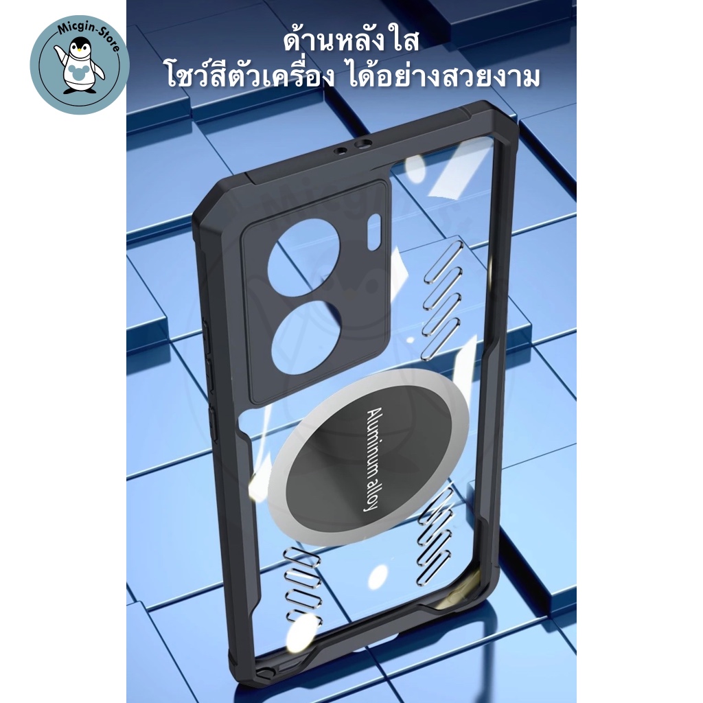 เคส iQOO Z7 5G / Z7x 5G 🔥Cooling Case เคสระบายความร้อน เคสแม่เหล็ก ติดพัดลม ส่งจากไทย🇹🇭