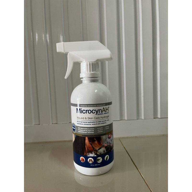Microcyn AH Hydrogel ขนาด 480  ml  พ่นแผล สำหรับสัตว์