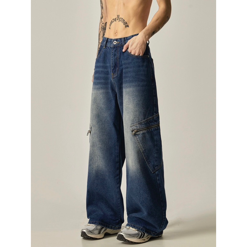 PAPA.XQ NINETY JEANS👖#625