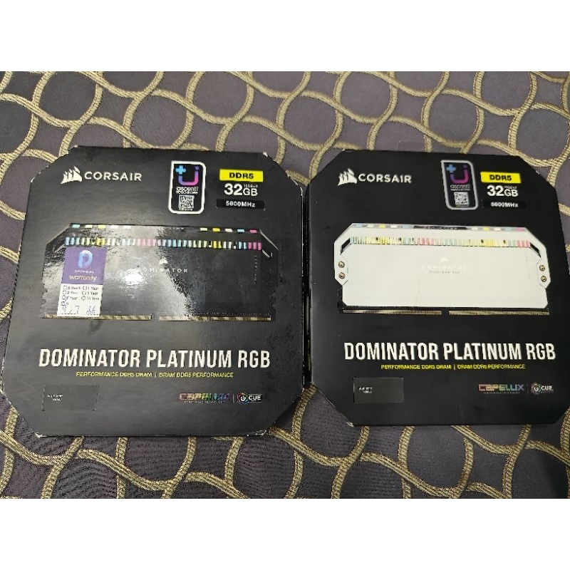 Ram Corsair Dominator Ddr5 bus 5600 32Gb 16*2