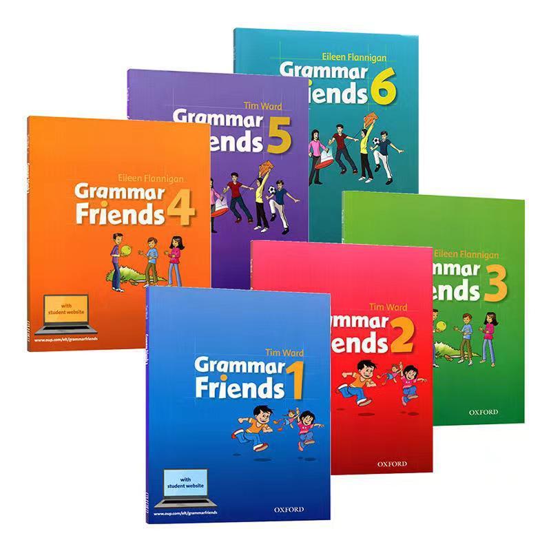 หนังสือแบบเรียนอังกฤษ Grammar friends 1-3 Oxford Primary School English