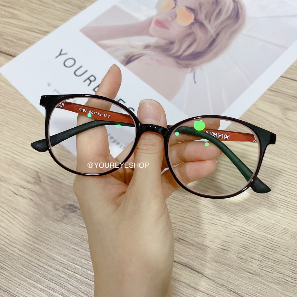 แว่นสายตาสั้น เลนส์ออกแดดเปลี่ยนสี เลนส์มัลติโค้ท รุ่น 7392B - รูปที่ 2