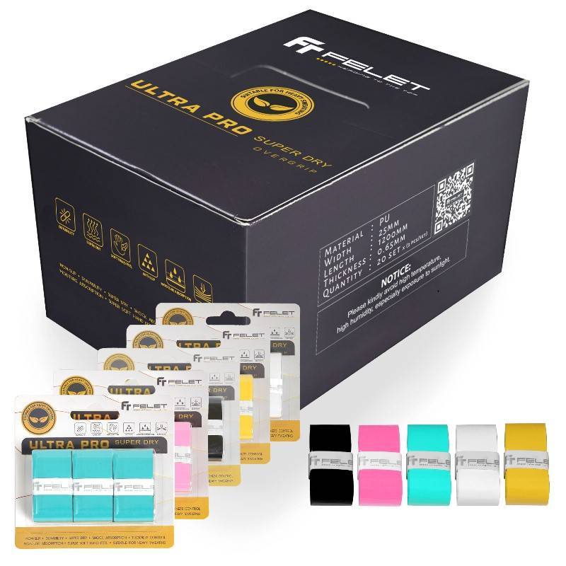 FELET พันด้าม (แบบบาง) แพ็ค 3 ชิ้น  รุ่น  ULTRA PRO OVER GRIP