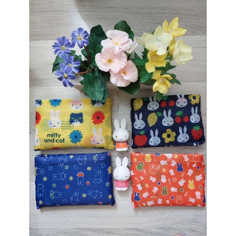 กระเป๋า Miffy ผ้าร่ม พับได้ พกพาสะดวก พร้อมส่งค่ะ