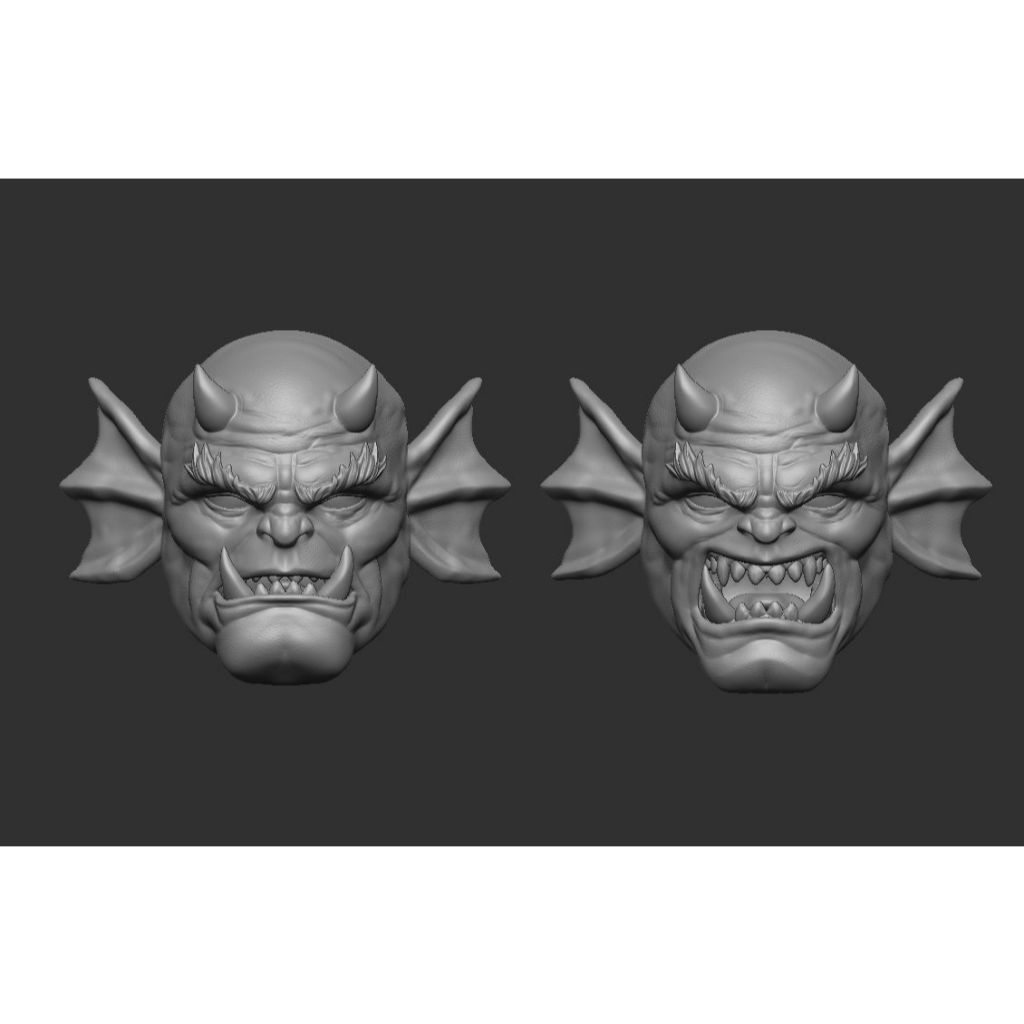 Etrigan - Headsculpt for Action figures 3D print model 3D print model