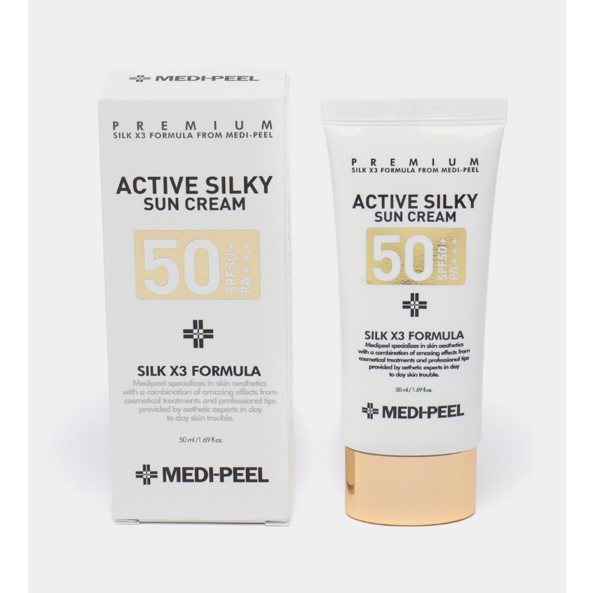 ครีมกันแดด MEDI-PEEL ACTIVE SILKY Sun Cream spf 50 50mL