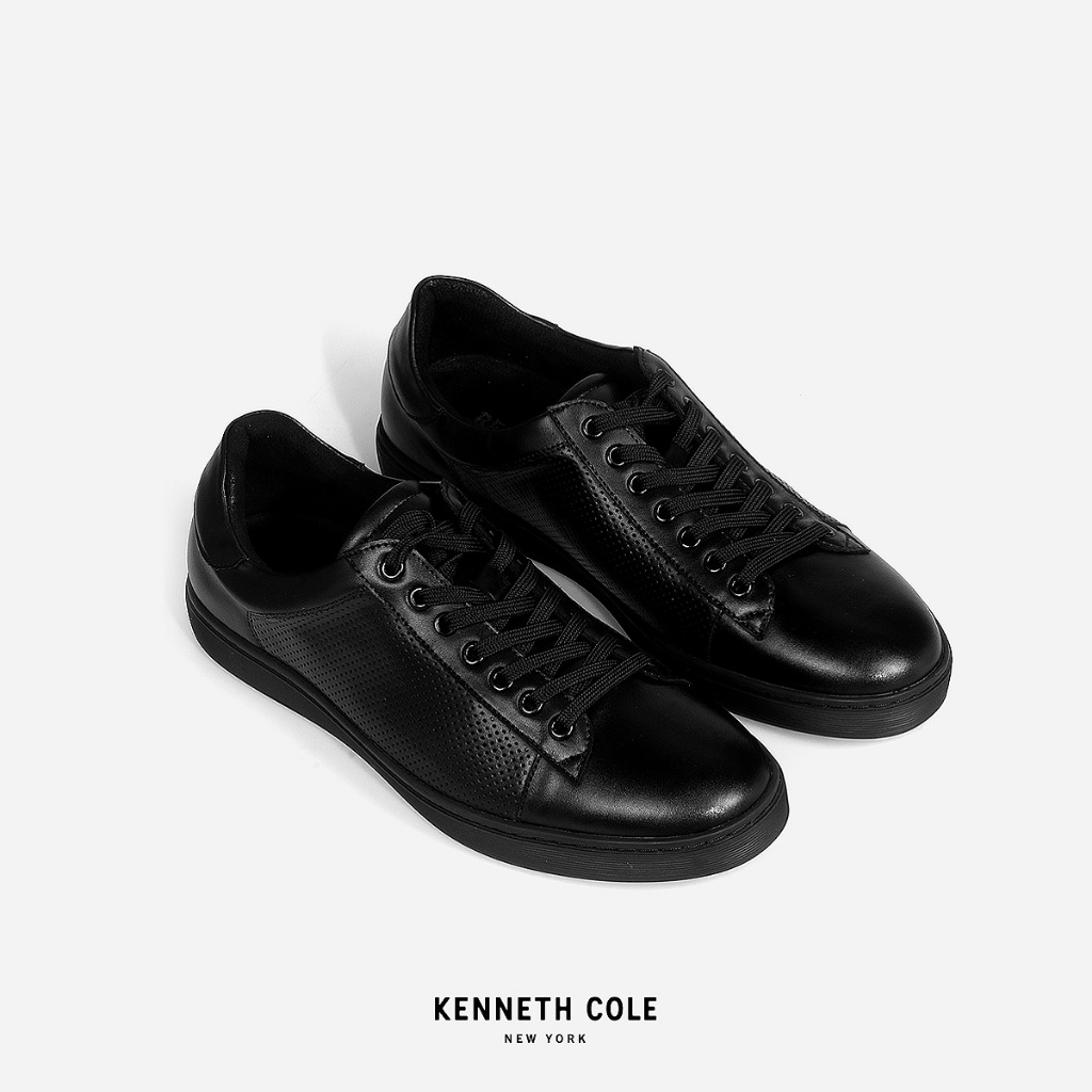 KENNETH COLE รองเท้าผ้าใบผู้ชาย รุ่น GEORGE BLACK สีดำ ( SNK - RS31062LE-001 )