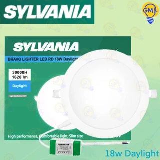 Sylvania ดาวน์ไลท์ LED 9W 12W 18W กลม แสงขาว / แสงวอร์ม Panel LED