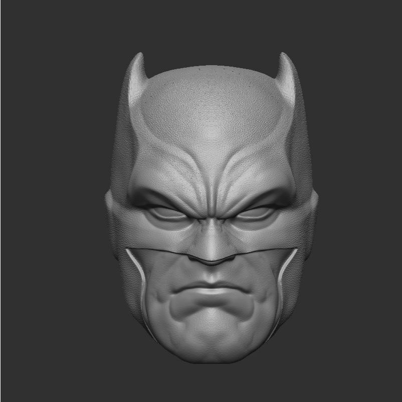 Flashpoint Batman - Headsculpt for Action Figures 3D print model 3D print model