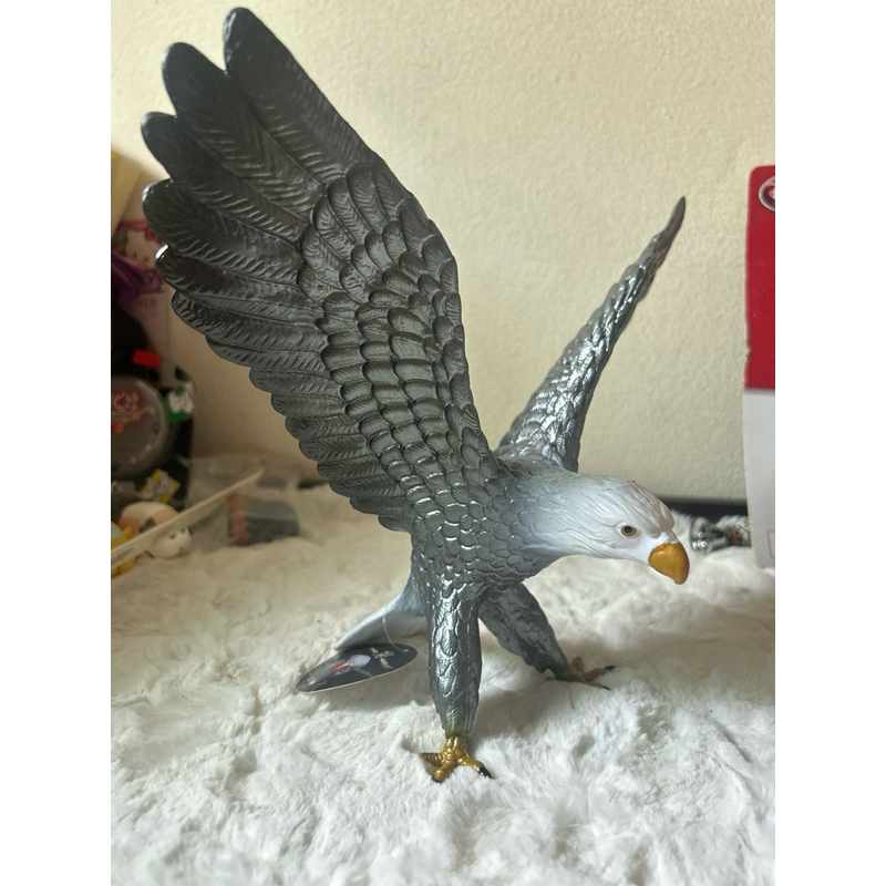 ป้ายห้อย นกเหยี่ยว งานแท้ Eagle BIG Figure Silver Tagged