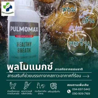 พลูโมแมกซ์​ (Pulmomax) สารเสริมสกัดจากธรรมชาติ​โตไวลดภาวะเคร…
