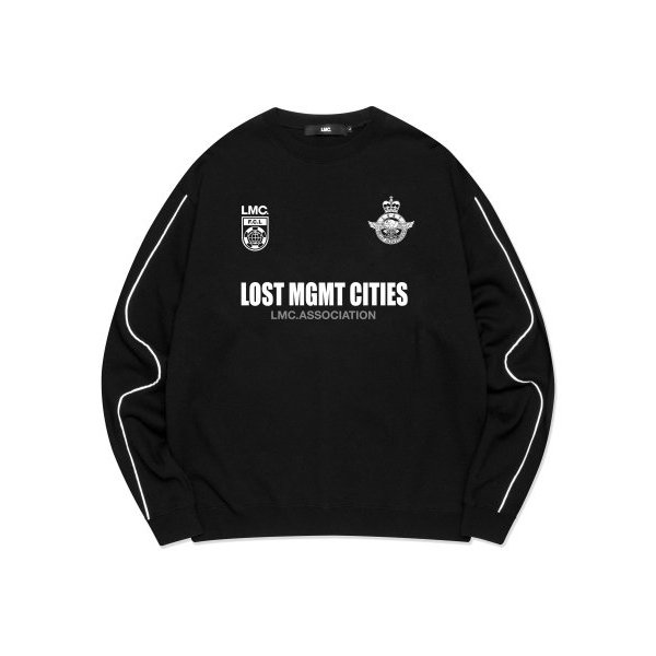LMC 0LM23FSW108 RACING SWEATSHIRT BLACK