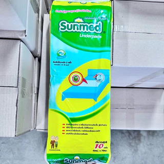 ลด10% โค้ด DDXDECW4 Sunmed แผ่นรองซับผู้ใหญ่ (10ชิ้น) **ขายยกลัง 18 ห่อ**