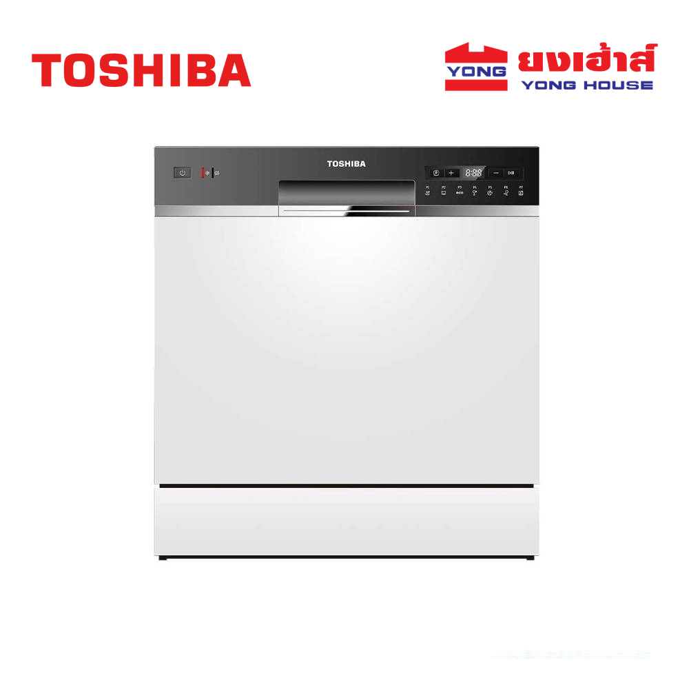TOSHIBA เครื่องล้างจาน รุ่น DW-08T1(S)-TH (96ชิ้น)
