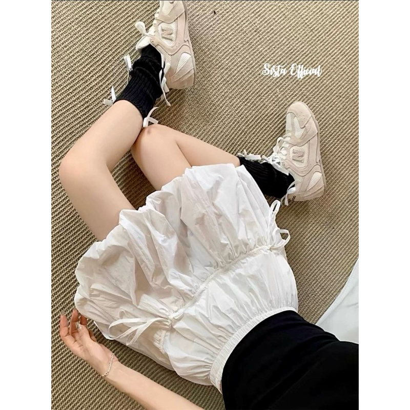 New!! Balloon Skirt กระโปรงบอลลูน ซับในกางเกง ใส่พองเว่อร์น่ารักม๊ากกก… Freesize : Waist 24-32“ Hip free-42”