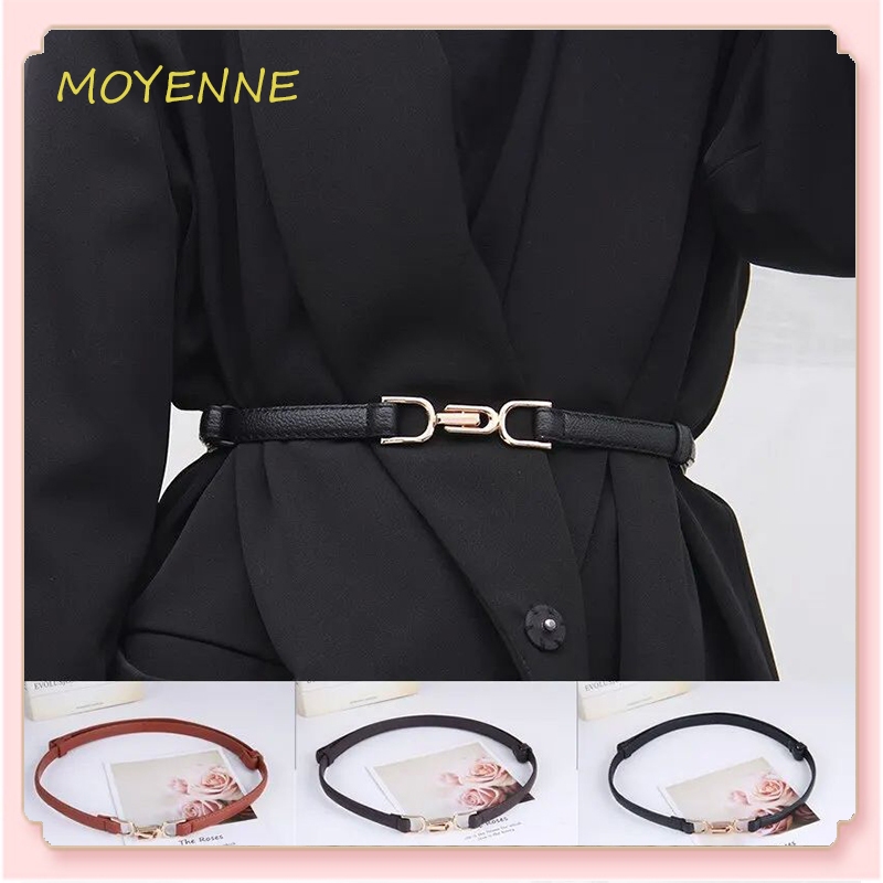 [จัดส่งจากกทม] เข็มขัดผู้หญิง แต่งดี เรียบง่าย ทันสมัย ​​อเนกประสงค์ เหมาะกับกระโปรง เสื้อสเวตเตอร์ ชุดสูท ปรับระดับได้