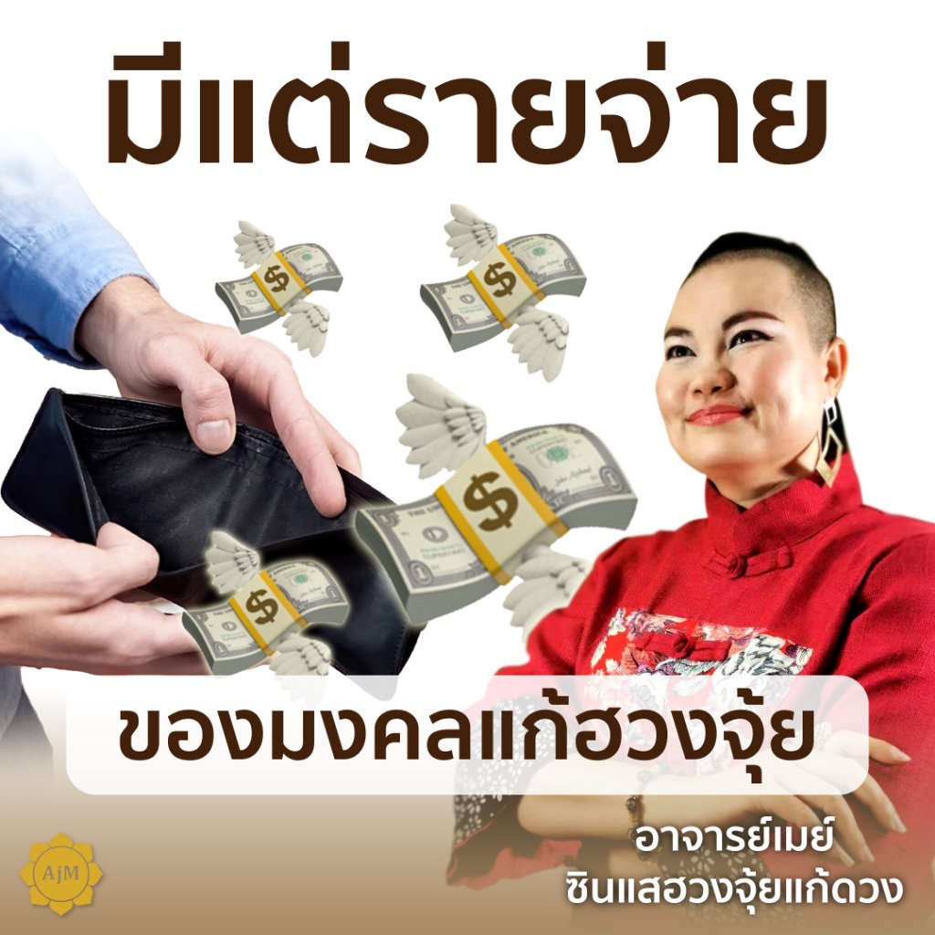 AJANMAY โมบายฮวงจุ้ย น้ำเต้า+นกคุ้ม ของแท้ 100% แก้บ้านมีรายจ่าย กักทรัพย์ เสริมดวงการเงิน