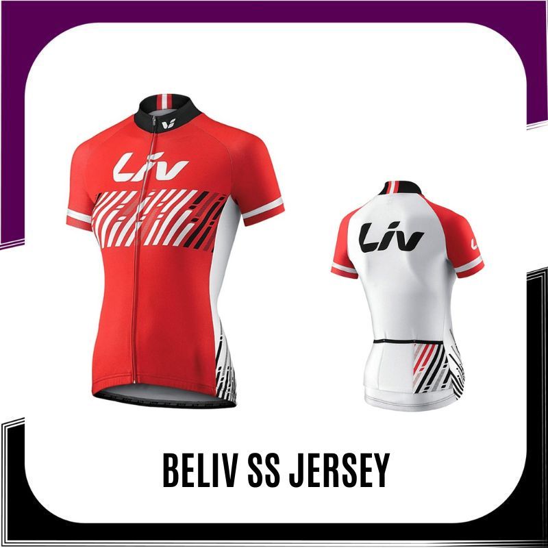 เสื้อปั่นจักรยานสำหรับผู้หญิง Liv รุ่น Beliv SS