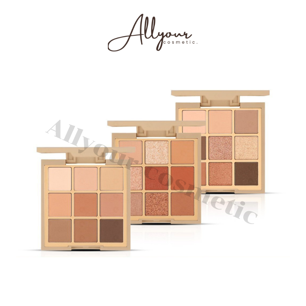 (ของแท้) อายแชโดว์ Meilinda Mood mellow eye palette eyeshadow ลุคละมุน เนื้อเนียน MC3110