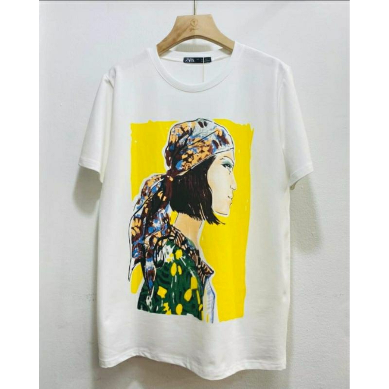 เสื้อยืด ลายชน Shop Zara งาน Hiend Yosita