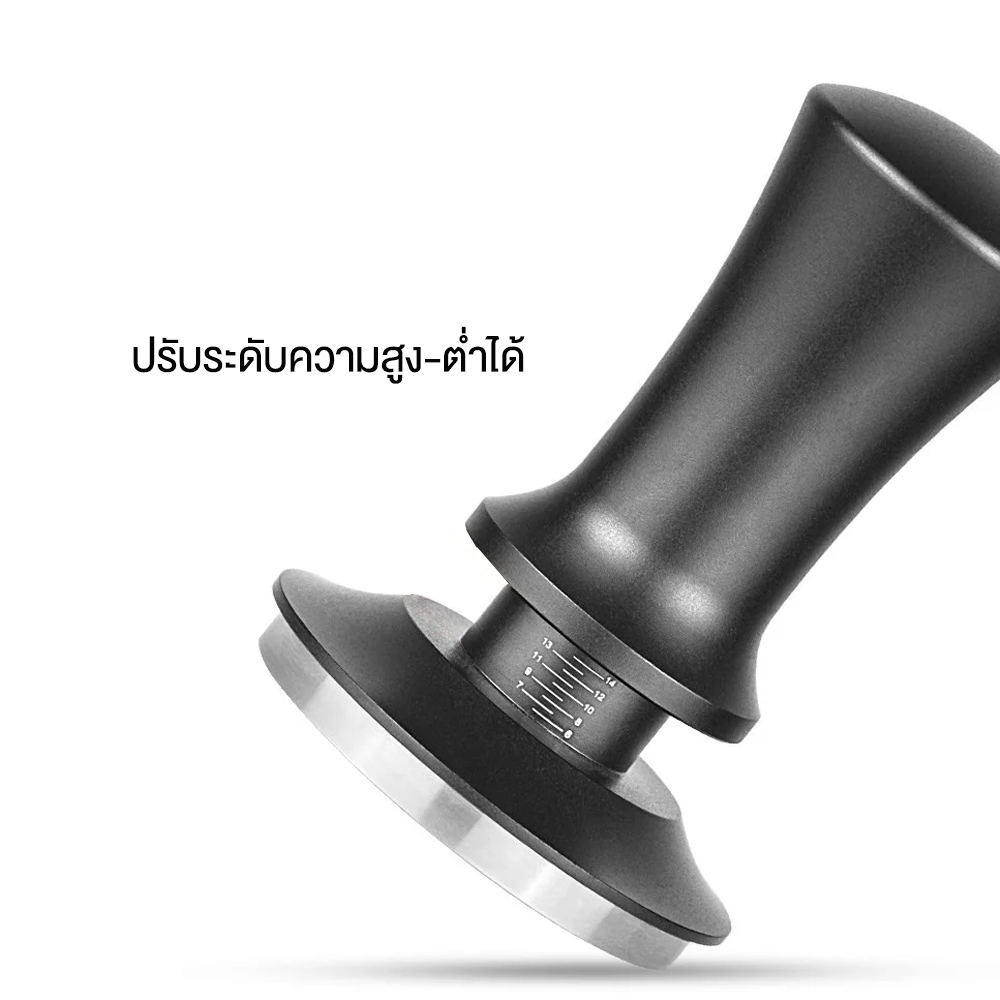 พร้อมส่ง!! Tamper Spring เเทมเปอร์แบบสปริง แทมเปอร์อัตโนมัติ ที่กดกาแฟ ขนาด 58mm