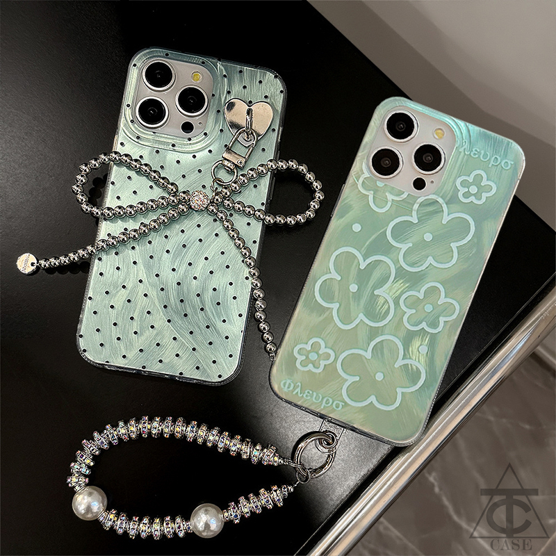 สำหรับ iPhone 11 15 Pro Max 12 เควไอโฟน11 เคสไอโฟน13 เคสไอโฟน15 เคสไอโฟน14 pro max 15Plus 14P เคสโทรศัพท์สีเงินลายดอกไม้